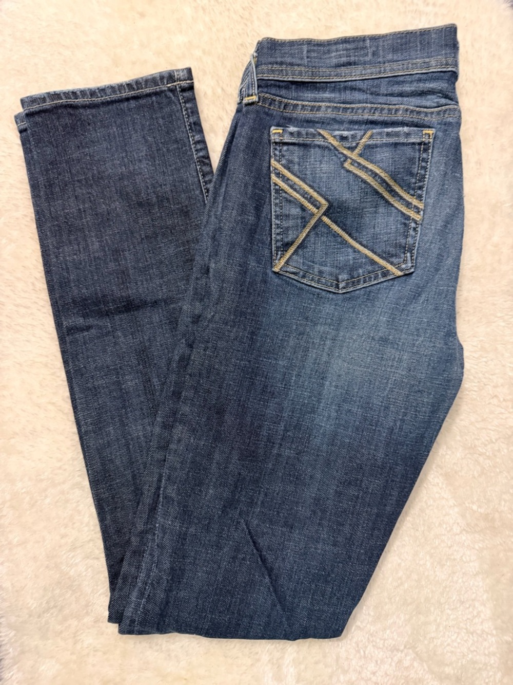 Citizens of Humanity Dark Blue Women's Straight Jeans